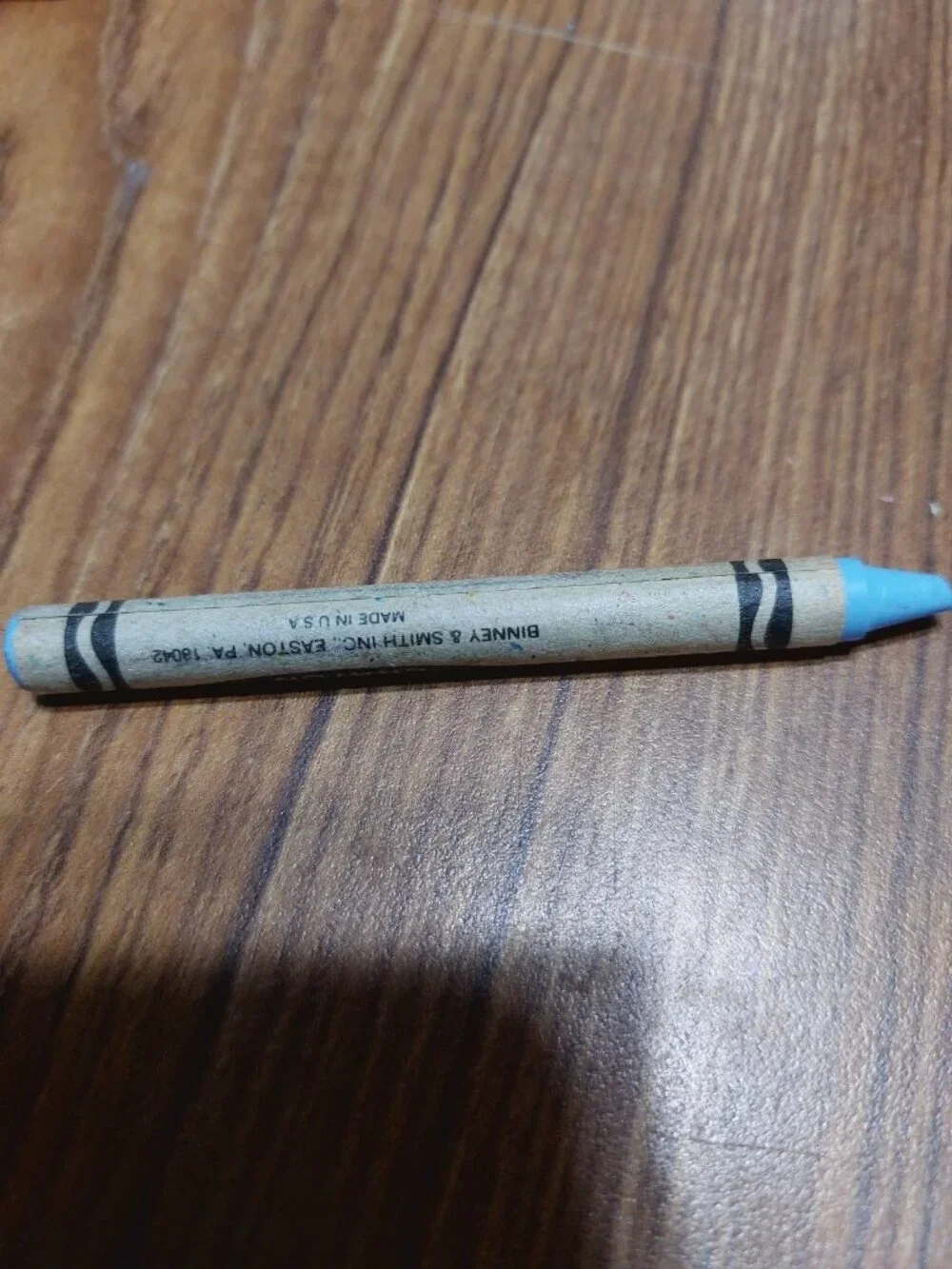 Periwinkle Crayola Crayon Binney & Smith Vintage Retired Discontinued RARE Color